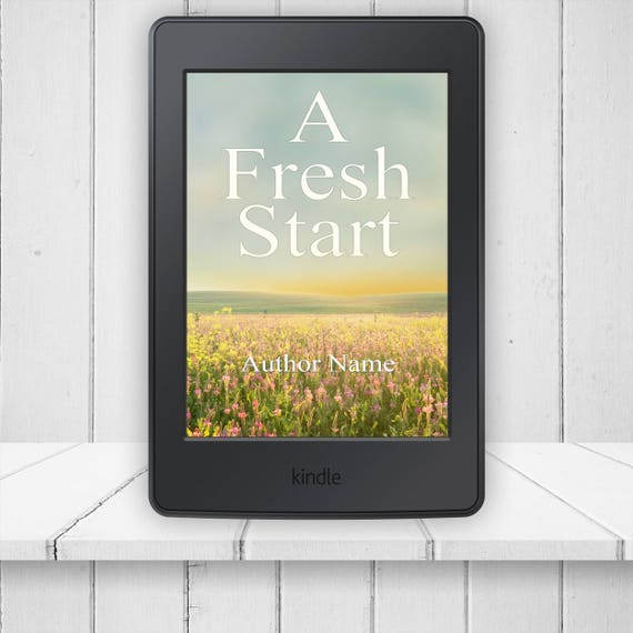 2. A Fresh Start Ebook Ereader Book Cover and MockUp