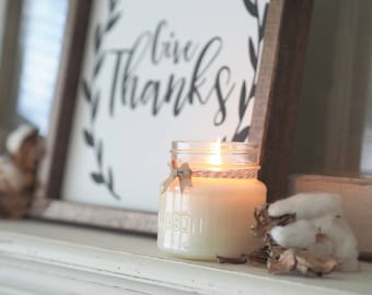 Fall Festival, BEST SELLER, Hand Poured, All Natural Soy, Mason Jar Candle, Fall Candle, Autumn Candle, Gift