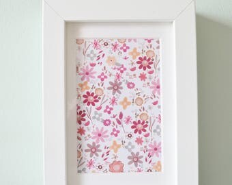 Spring Floral Framed Print