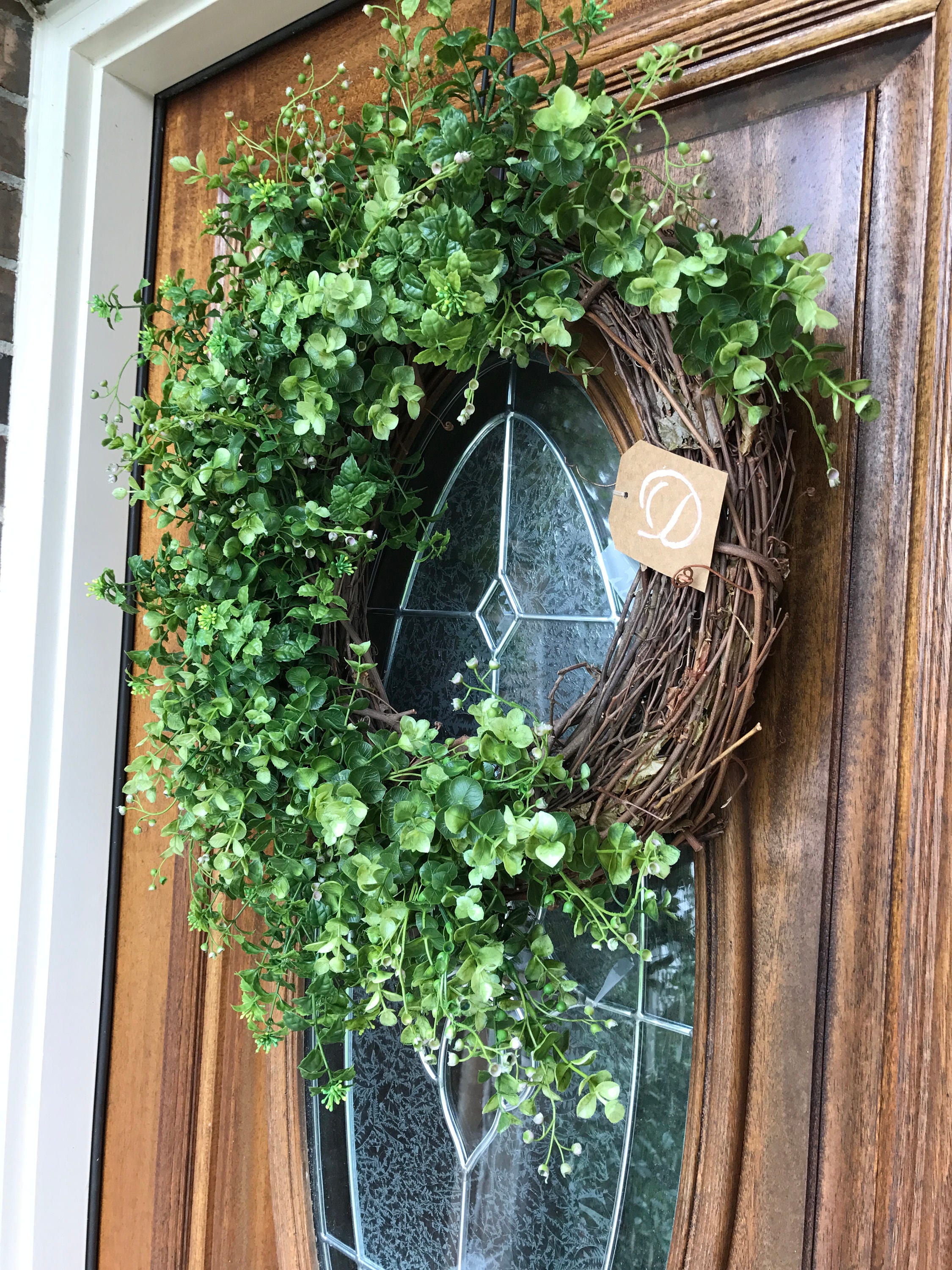 Summer wreaths for front door simple farmhouse decor Fall