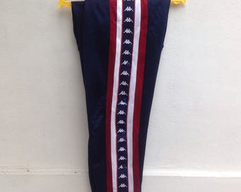 black kappa pants mens