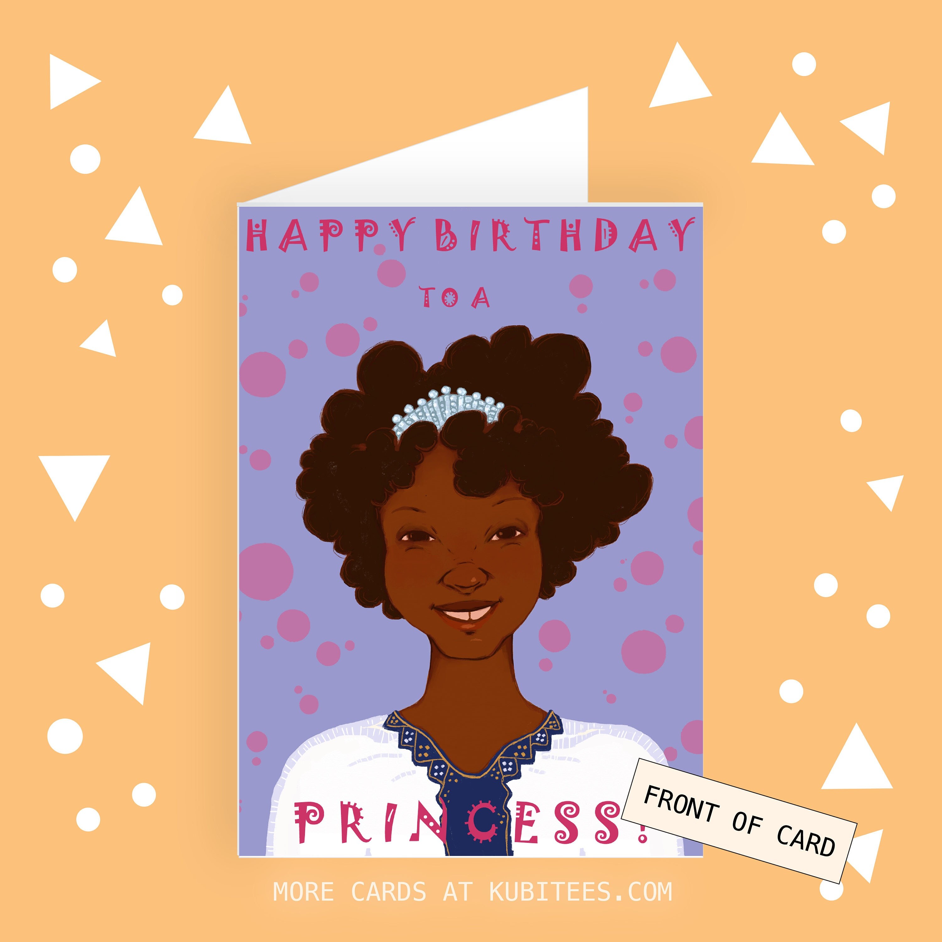 Birthday Card / Birthday Cards For Black Girls / Birthday