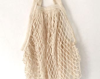 Market Bag . Reusable . Eco-friendly . Net Bag . Grocery Tote . Beach Bag