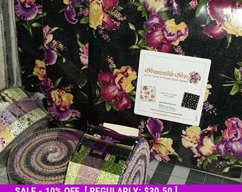 SALE! Iris - Layer Cake - Benartex - Irrestable Iris - 10 pack