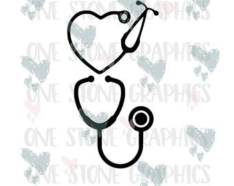 Stethoscope svg, stethoscope,svg files,cricut,heart stethoscope,heart stethoscope svg,stethoscope cuttable files, nurse svg, Emt svg, Svgs