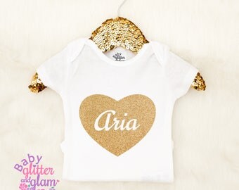 Baby Girl Clothes, Baby Girl Outfit, Homecoming Hospital Outfit, Personalized Baby Girl, Baby Shower Newborn Gift