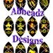 1/2 Inch Round Native American Designs Collage Sheet