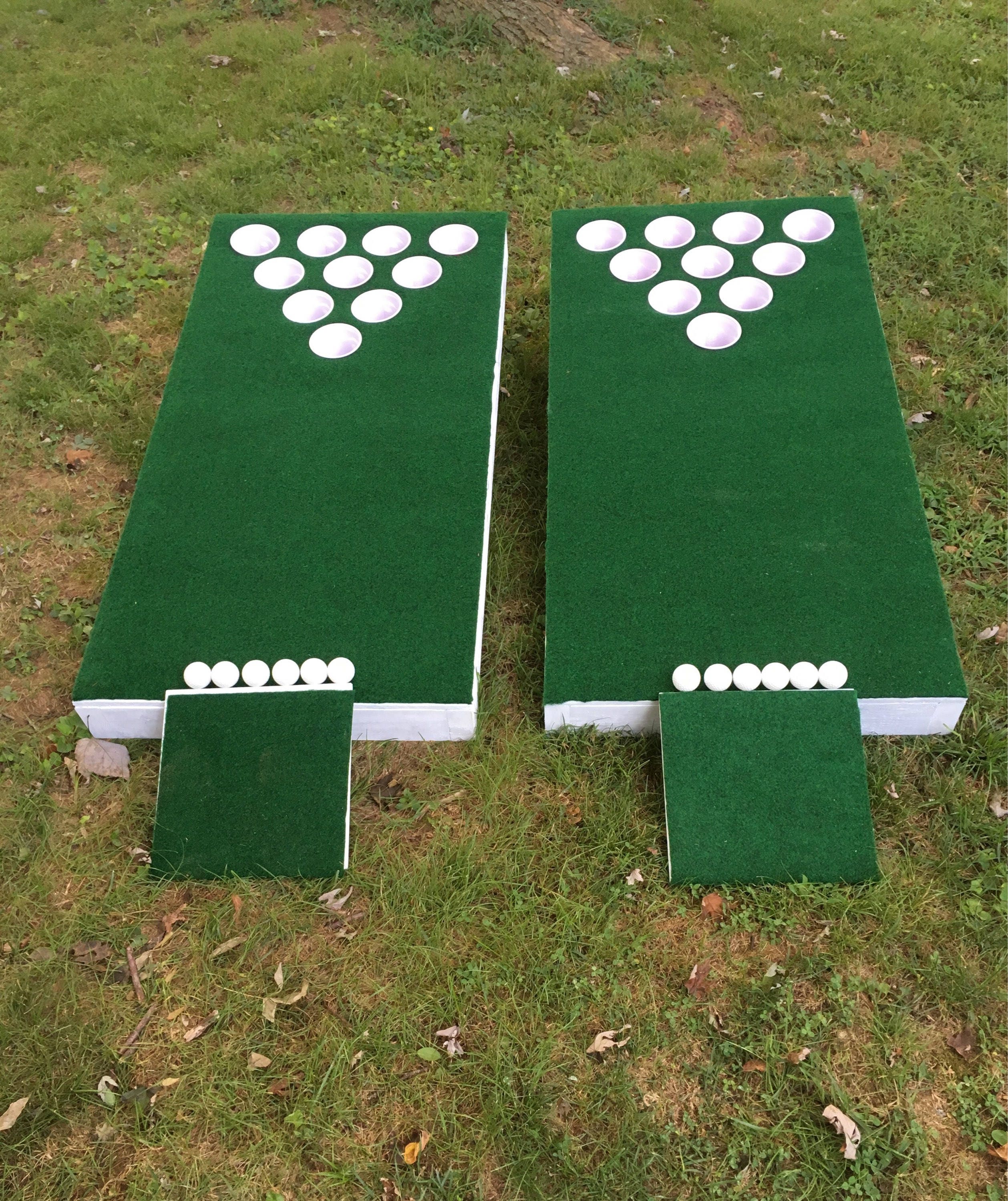 Beer pong Golf Hole Cornhole Chipping Golf Boards Lawn Game