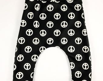 Kendall Jersey Harem Pant White