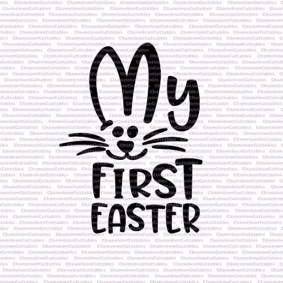 Download my first Easter, SVG, eps, png, jpeg, dxf, vector, cut file, digital download from ...