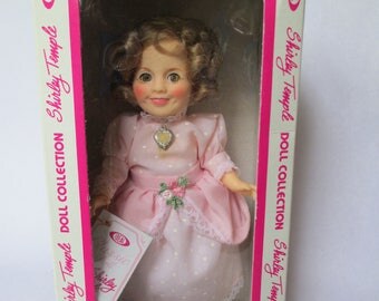 Shirley Temple Doll Vintage 1982 by Ideal NRFB - 8 Inches