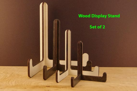 2 Wood Display Stand Easel Wooden 2 Wood Display Stand Easel Wooden