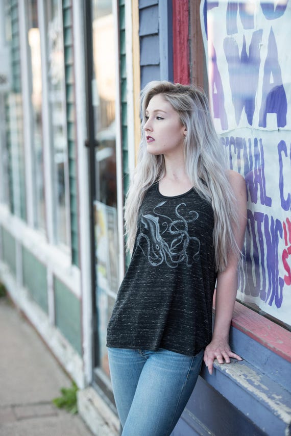 Kraken Flowy Racerback Tank