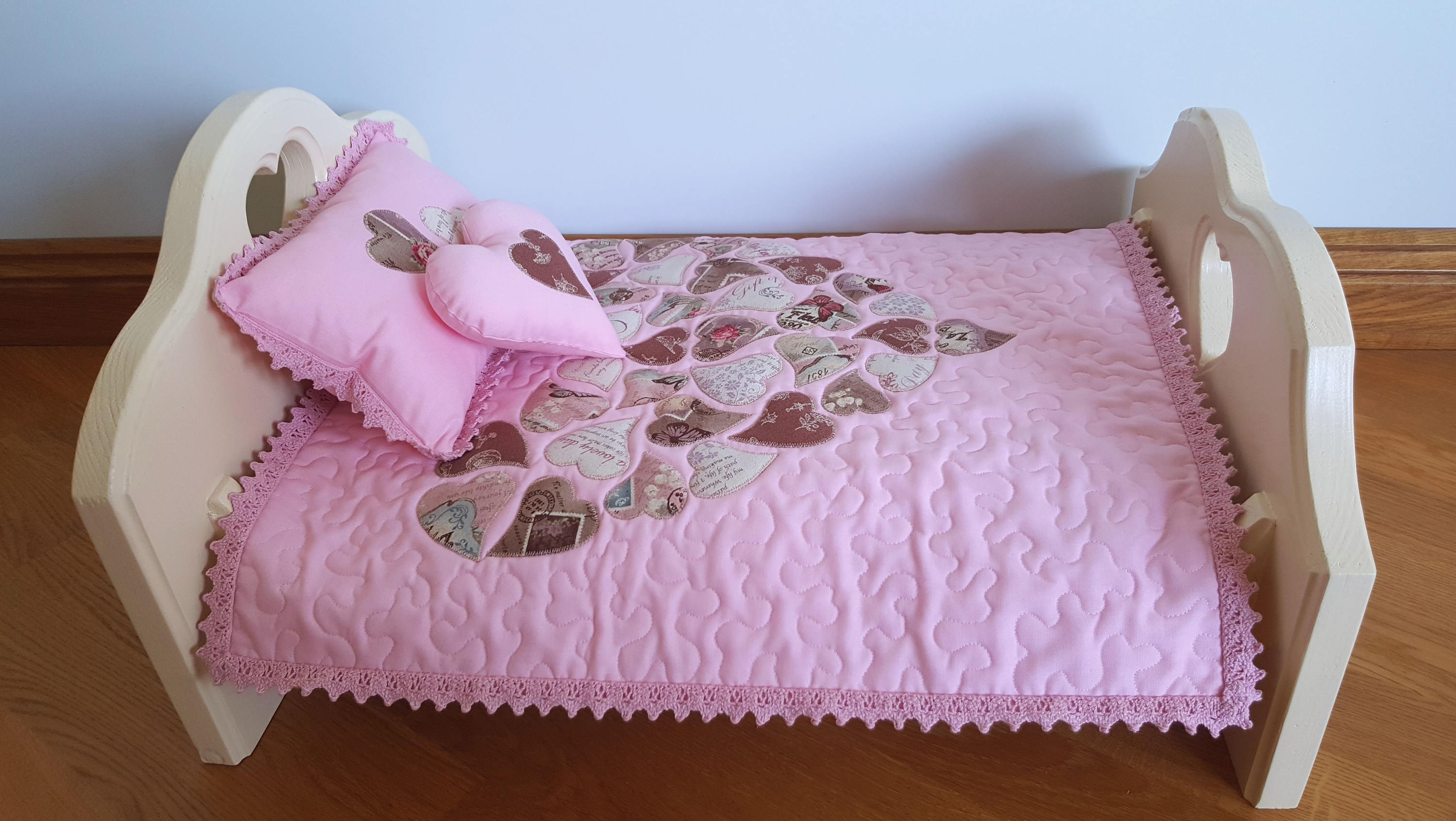 Doll Bedding Set Doll Quilt Bedding Set 18 inch Dolls
