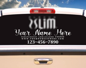 Plexus Slim Business logo- Car Vinyl Decal