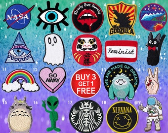 Embroidered Patches Applique Patches Iron On Patches Patch
