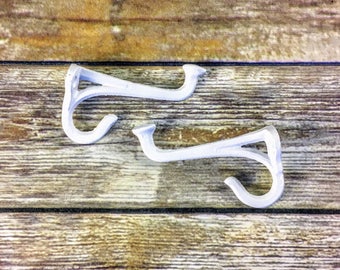 coat hooks, wall hooks, antique hooks, rustic hooks, cast iron hooks, towel hooks, vintage hooks, hat hook, antique hardware, white