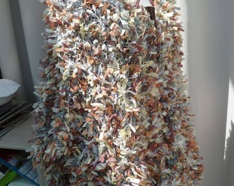 poncho and shawl without closing jacket