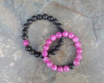 Matching Couples Bracelets, Boyfriend Gift Bracelet, Couples Gift Bracelet, His and Her Bracelets, Distance Bracelet, Relationship Bracelets