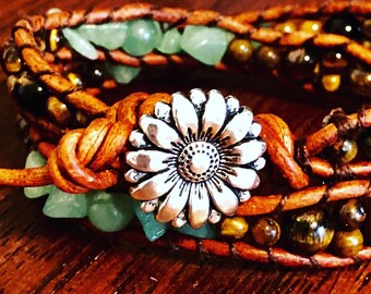 Leather Double Wrap