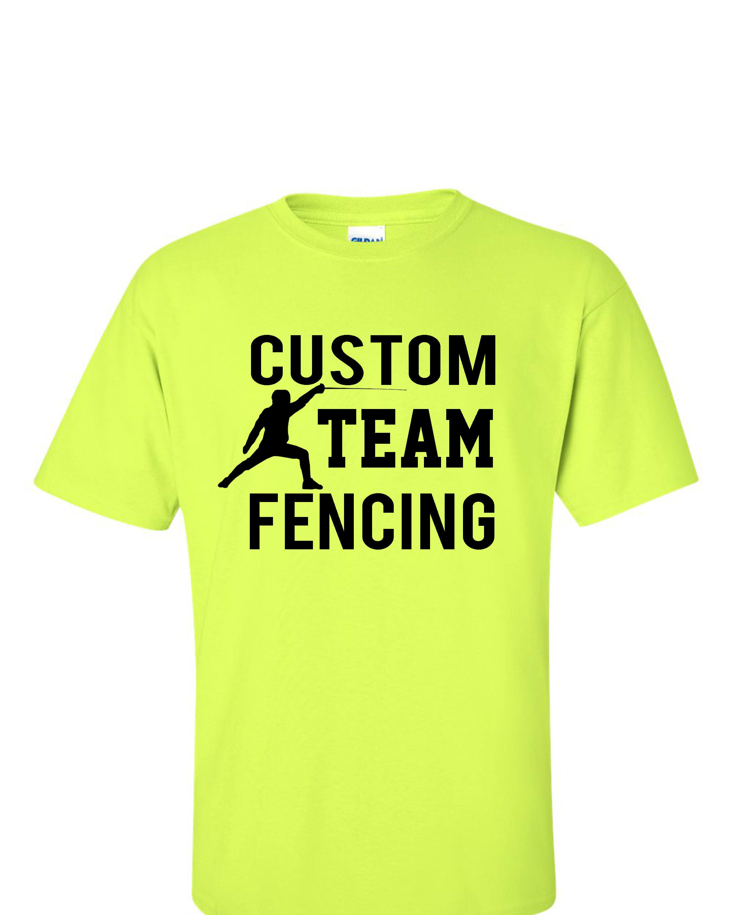 fencing t shirts uk