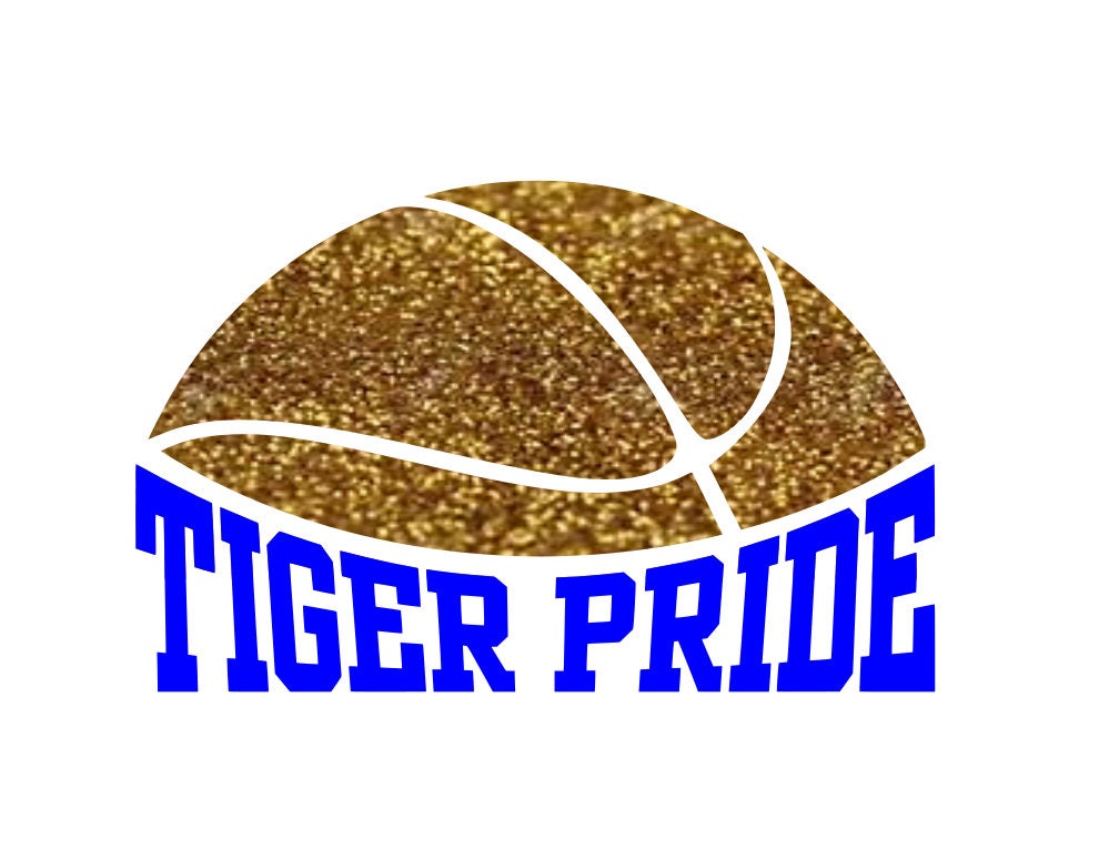 Tiger Basketball SVG SVG Basketball Tiger Pride SVG Tigers