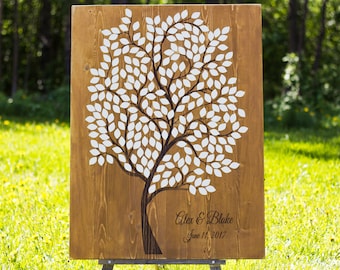 Guest Book Tree, Wedding Guest Book Tree, Personalized Wedding Guest Book, Wood Wedding Guest Book, Wedding Guest Book Alternative