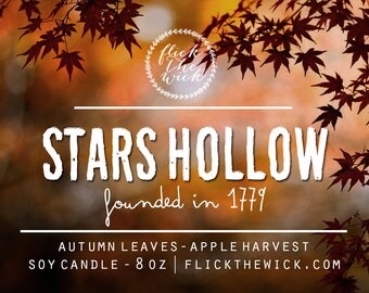 Stars Hollow - 8oz Soy Candle