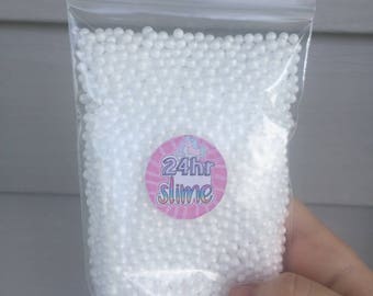 Foam Beads For Slime (1 Cup)