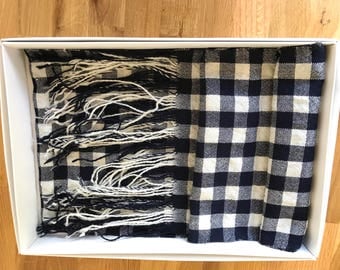 Hand woven scarf