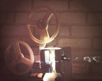 Super 8 "ONTC" decoration loft studio movie projector.