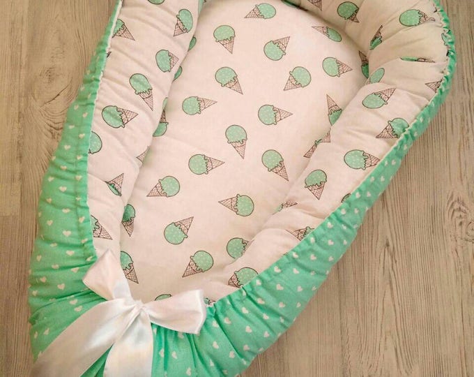Baby nest.Baby cocoon.Baby nest bed.Sleep nest.Co sleeper.Baby bed.Baby naptime.Baby co sleeper.Baby pillow.Snuggle nest.Baby shower gift.