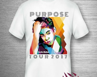 Justin Bieber T shirt Inspired Purpose Tour 2017 Tee Justin Bieber Despacito song