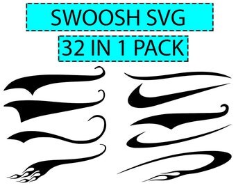 Swoosh SVG, Text Tails set of 32, Vector, Digital Cut File, Font tail, Text underline, Eps, Dxf, Png, Pdf Ask a question