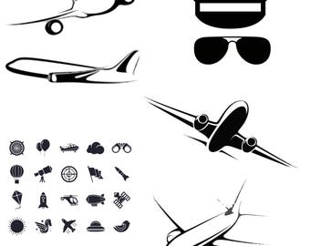 Download Pilot decals | Etsy