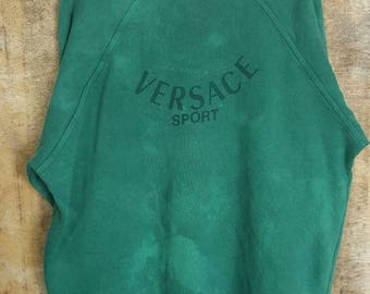 Free Shipping !!! Vintage Sweater Versace Sport Italy