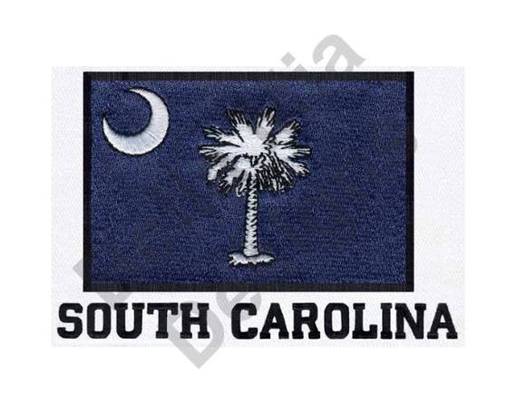 South Carolina Machine Embroidery Design