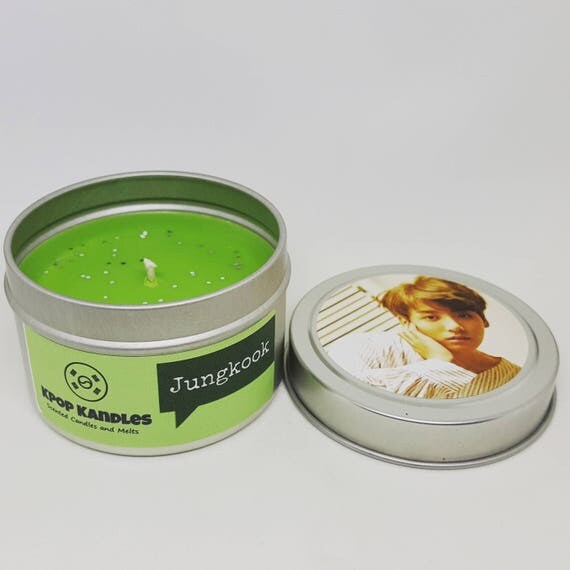 Jungkook 4OZ Scented Candle BTS Kpop DNA Era Kpop