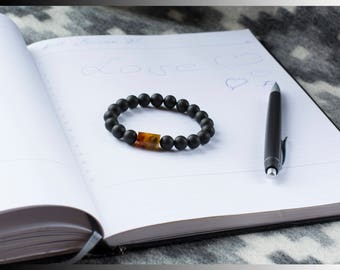 Baltic Amber Bracelet with Cylinder Amber