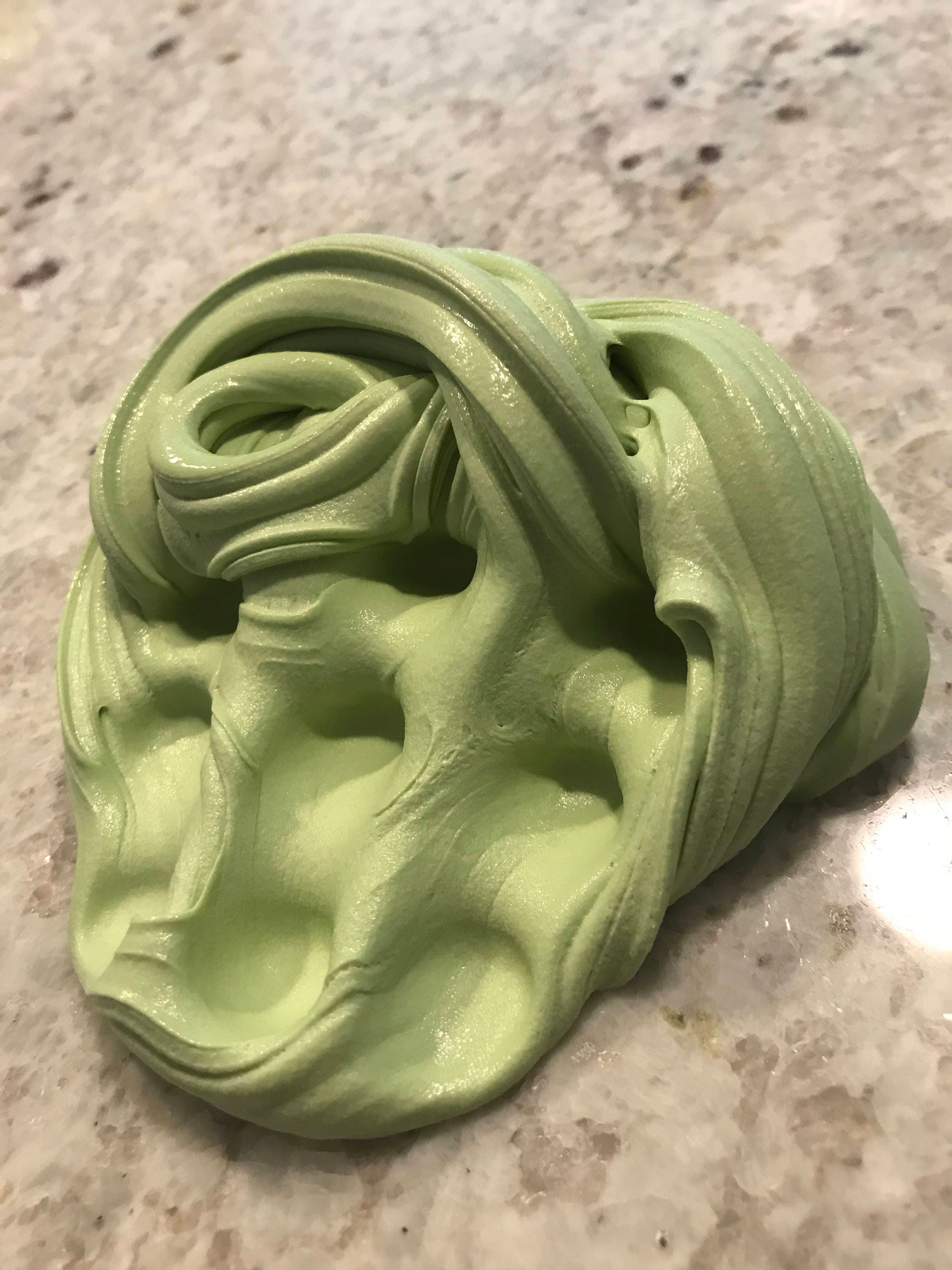 Moss Green Butter Slime