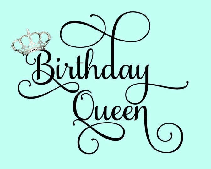 Download Birthday Queen Crown SVG/DXF/PNG from DesignsbySpottedFrog on Etsy Studio