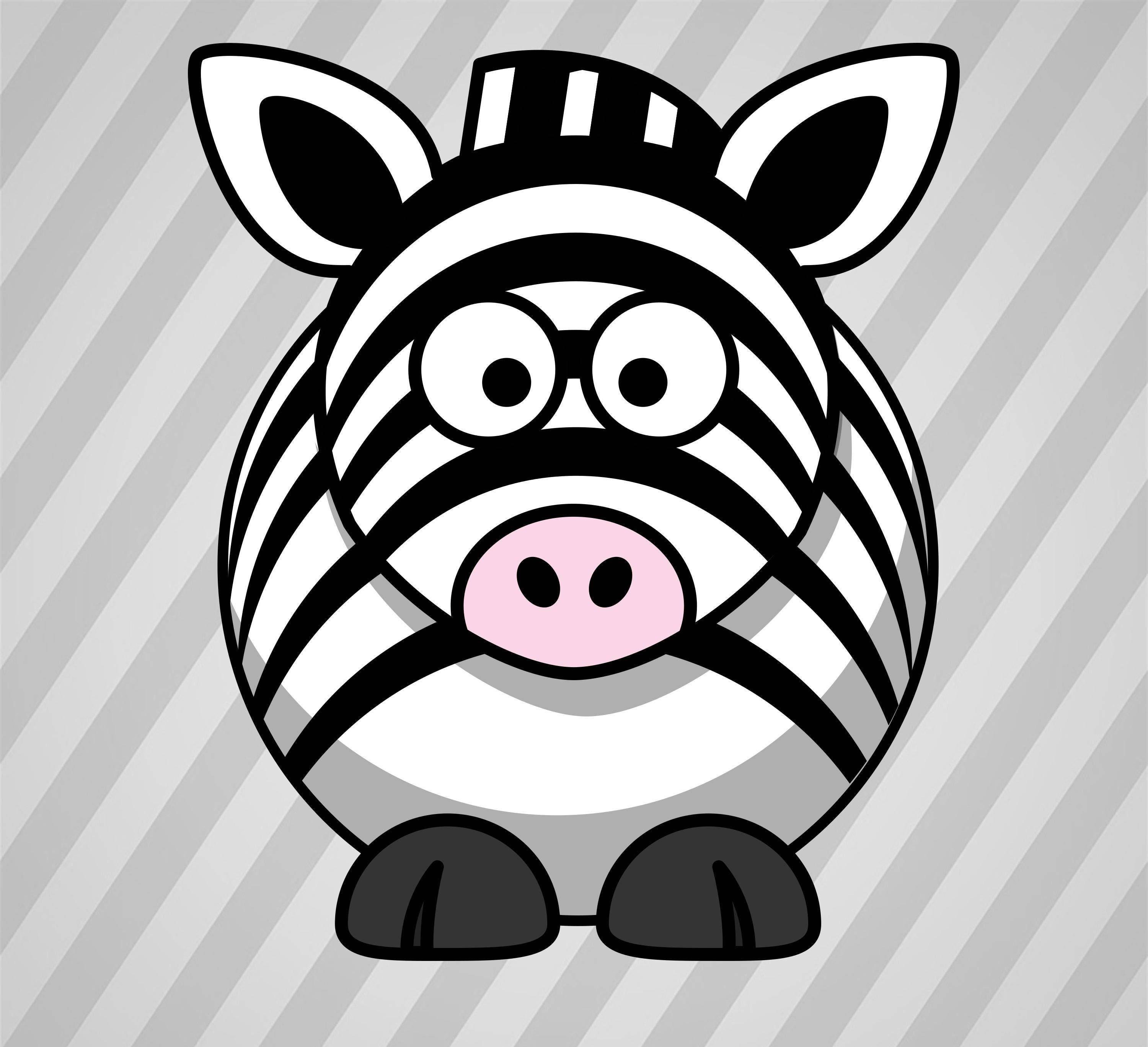 Download Zebra Silhouette Baby Zebra Svg Dxf Eps Silhouette Rld