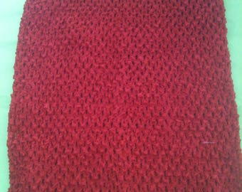 BUSTIER (hook, TOP) 1 size 1/2/3 years red
