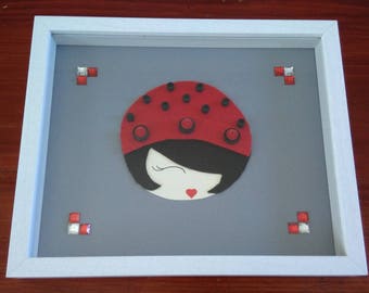 painting woman with Hat 7