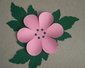 SCRAPBOOKING Lot Punch big flowers