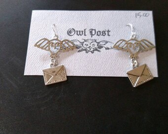 Harry Potter Owl Post earrings