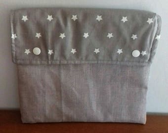 large thick fig cotton wallet