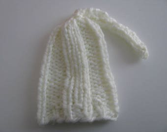 Ecru wool hat size 3 months