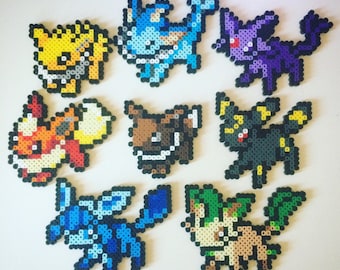 Perler Bead Jolteon Pokemon 135