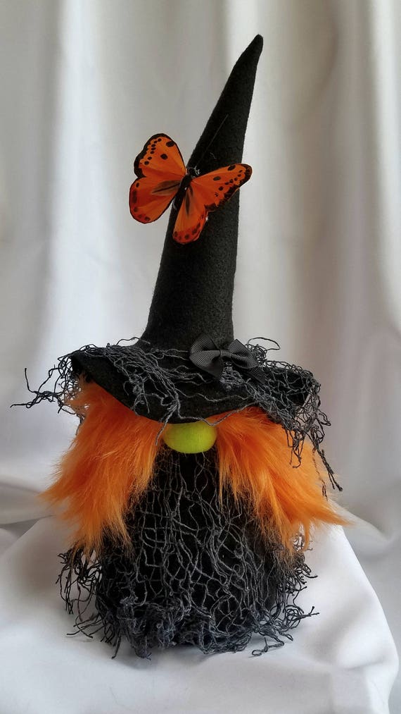 Halloween Witch Gnome Holiday Decoration 016